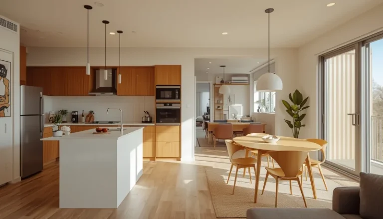 Kuchnia w stylu Mid-century modern