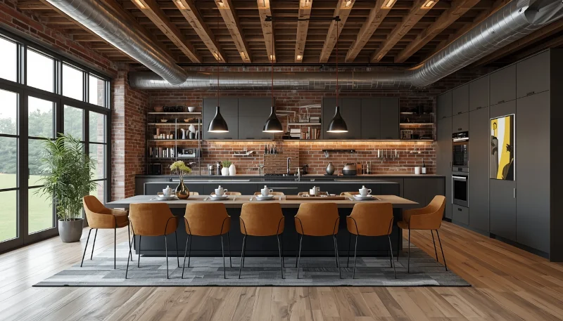 Kuchnia w stylu industrialnym