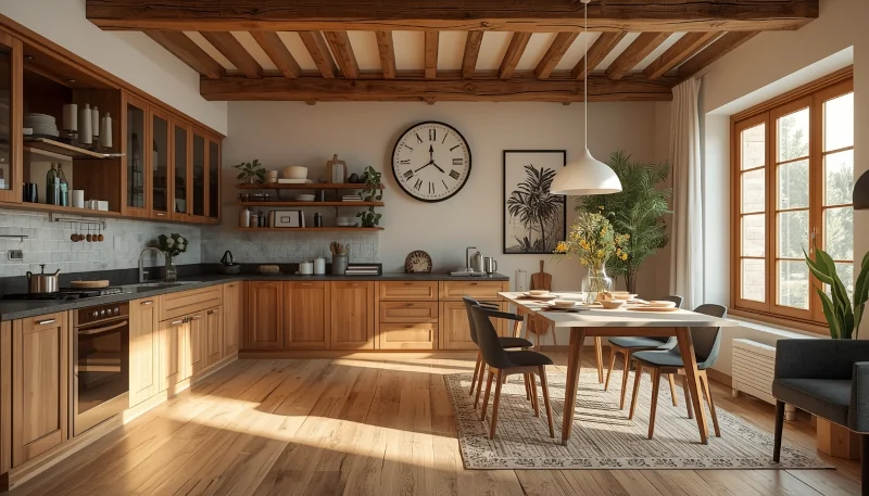 Kuchnia w stylu rustykalnym