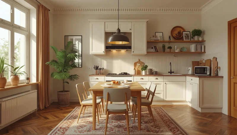 Kuchnia w stylu vintage