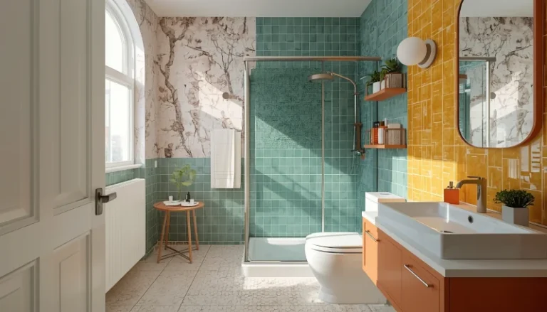 Łazienka w stylu Eklektycznym