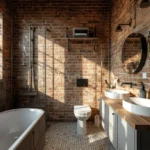 Łazienka w stylu industrialnym
