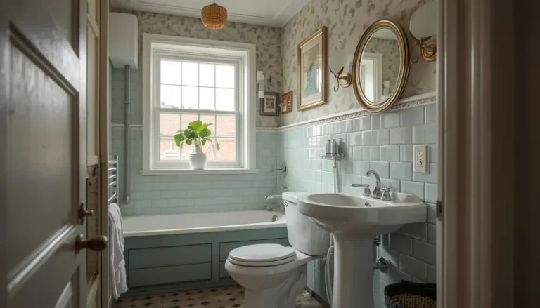Łazienka w stylu vintage