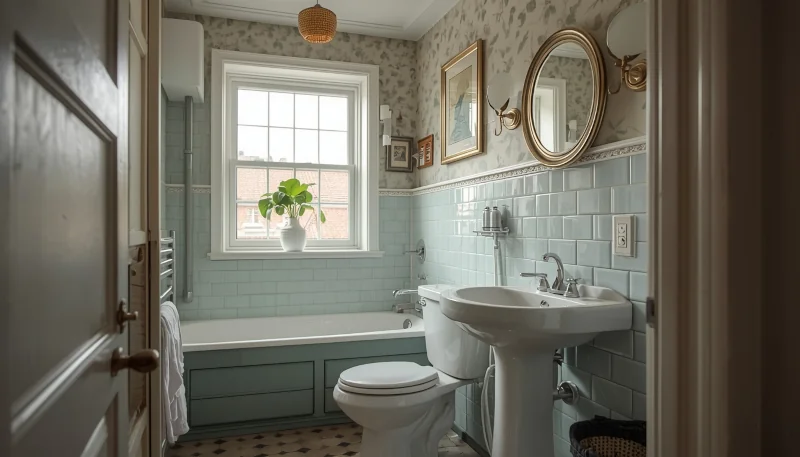 Łazienka w stylu vintage