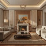 Salon w stylu Art Deco