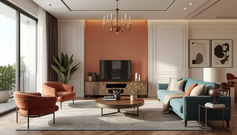 Salon w stylu Glamour