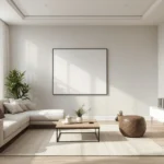 Salon w stylu Minimalistycznym