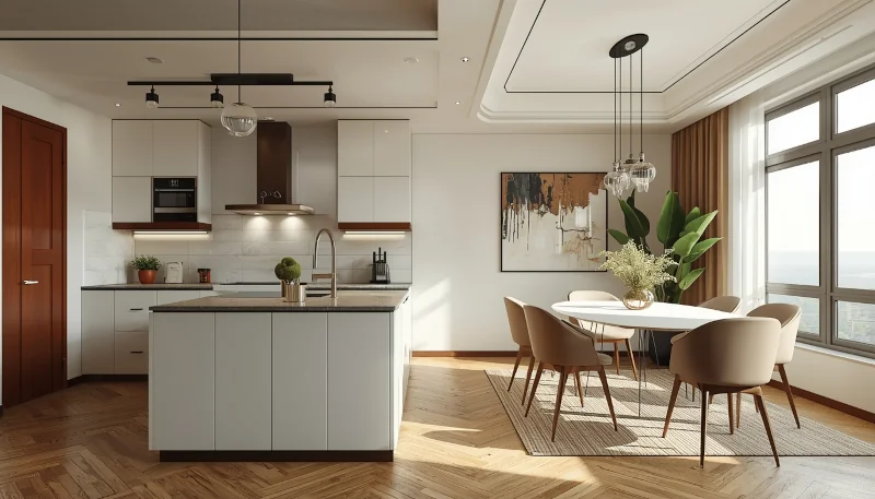 kuchnia w stylu Art Deco